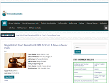 Tablet Screenshot of freeindianjobs.com